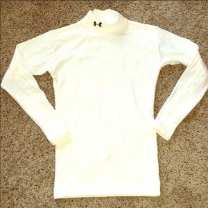 UA mock neck cold gear long-sleeve